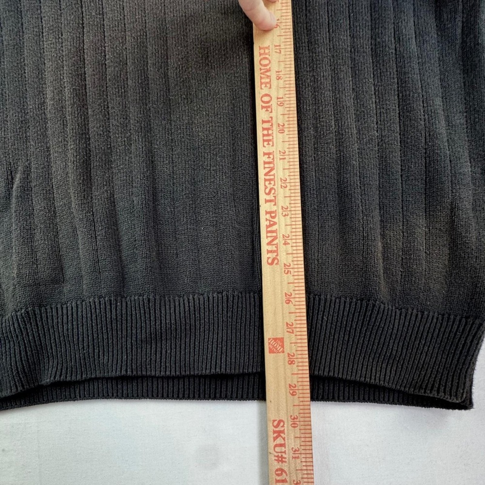 Vintage Munsingwear Golf Classics Mens Large Brown Ribbed Cotton Sweater Vest - Picture 6 of 7